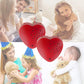 2 Pack  Inventiv 30 Second Voice Sound Recorder Module for Plush Toy  Stuffed Teddy Bear Animal Recordable Heart  Record Custom Messages (Red)