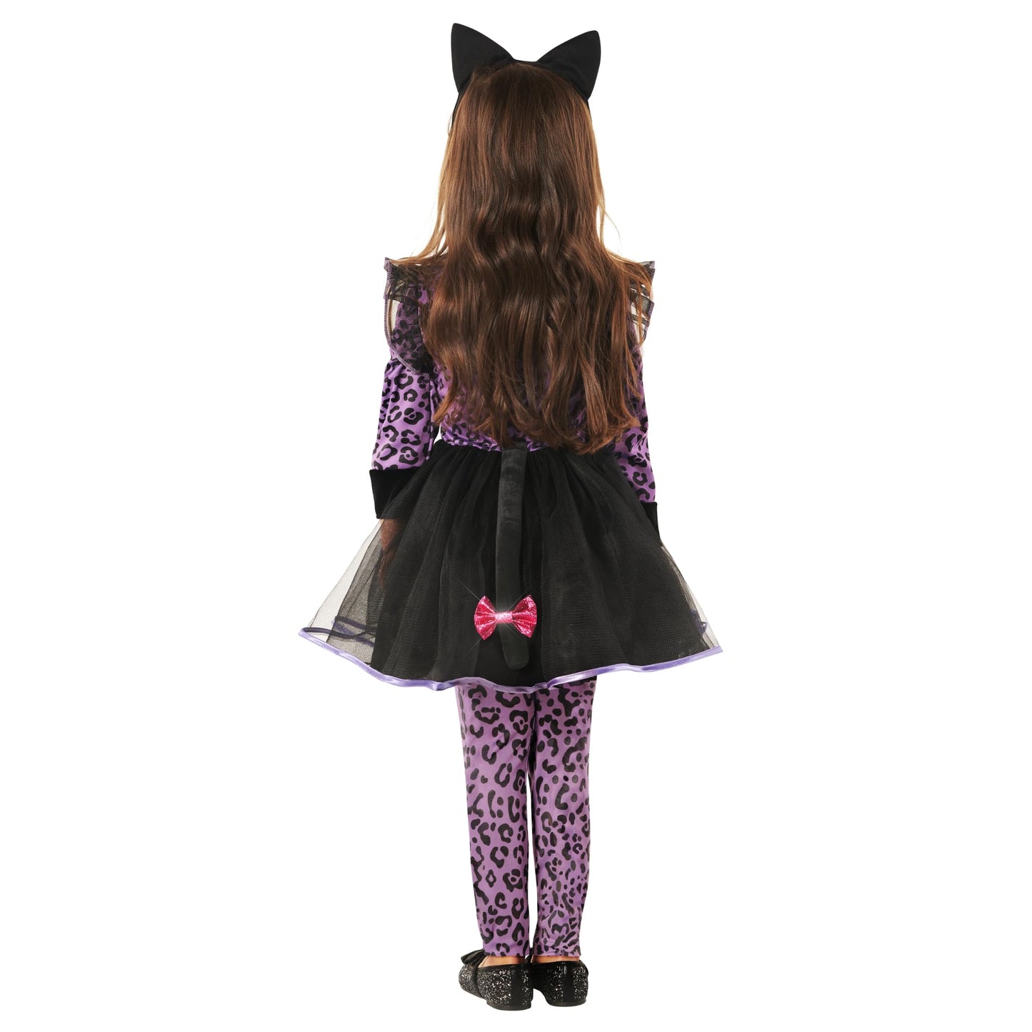 Morph Kitty Dress Purple Girls M