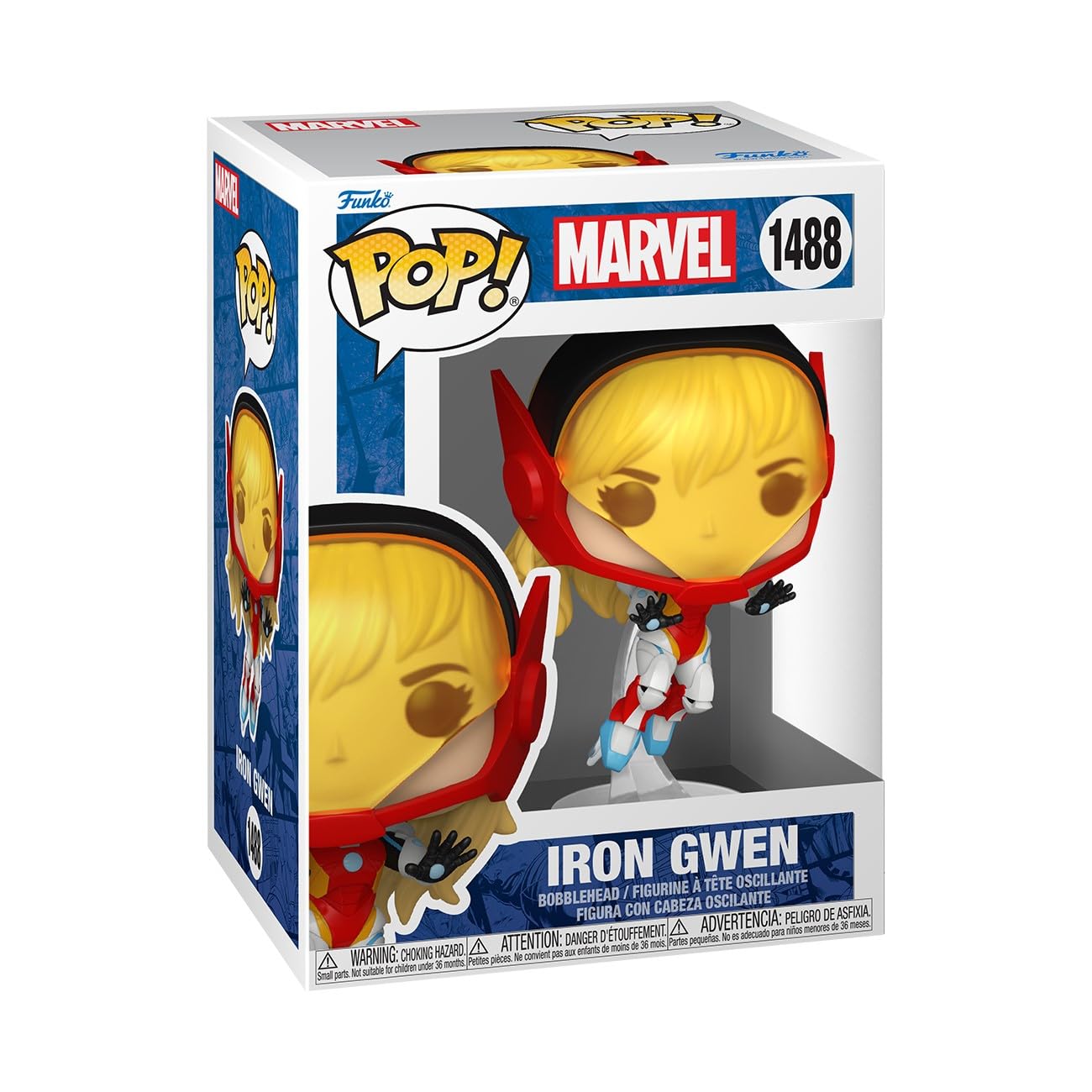 Funko Pop! Marvel: Spider-Gwen: Gwenverse - Iron Gwen