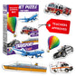 Magdum Transport Magnetic Puzzles For Kids Ages 3-5 - Toddler Puzzle - Travel Toys For Kids Ages 3-5 - Magnetic Travel Games Baby Puzzle Kids Puzzle Toys - Puzzle For Preschooler Magnet Puzzles Games