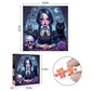 1000pcs Halloween Girl Paper Puzzle - Large Halloween Jigsaw Puzzle Toy mature-themed Game Gift - Family Interactive Game Puzzle DIY Home Decoration Brain Challenge Gift