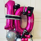 Hot Pink 10 Balloon Numbers,40 Inch 10Th Birthday Balloon Foil Mylar Number 10 Balloon Large Dark Pink Number Balloons For Birthday Party Anniversary Festival Decorations