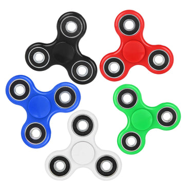 Scione Fidget Spinners Toys 5 Pack, Sensory Hand Fidget Pack Bulk, Anxiety Toys Stress Relief Reducer, Easter Party Favors For Kids Adults Goodie Bag Stuffers, Kids Classroom Prizes