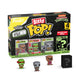 Funko Bitty Pop! Teenage Mutant Ninja Turtles (Tmnt) - Splinter, 4-Pack - Splinter, Raphael, Rocksteady And A Surprise Mystery Mini Figure - 0.9 Inch (2.2 Cm) Collectable - Gift Idea - Cake Topper