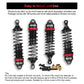 RC Car Shocks Set 4PCS Update Parts Compatible with 1:10 Scale Trax Slash/Rustler/Stampede/Hoss VXL 4x4 2WD Front & Rear Shock A