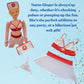 Merrimix - Ginger Inflatable Blow Up Doll With Nurse Costume, Gag Gifts For Men, Bachelor Party Favors And Decoration Accessorie