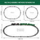 Electric Train Sets For Boys Girls Metal Alloy Christmas Trains Toys Steam Locomotive, Passenger Carriages, Tracks, Light & Soun