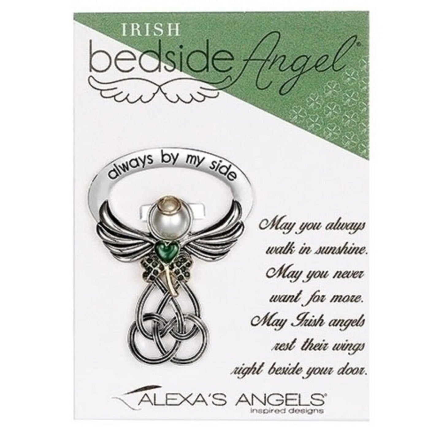 Alexa'S Angels Always By My Side Irish Bedside Angel 2.5 Inch