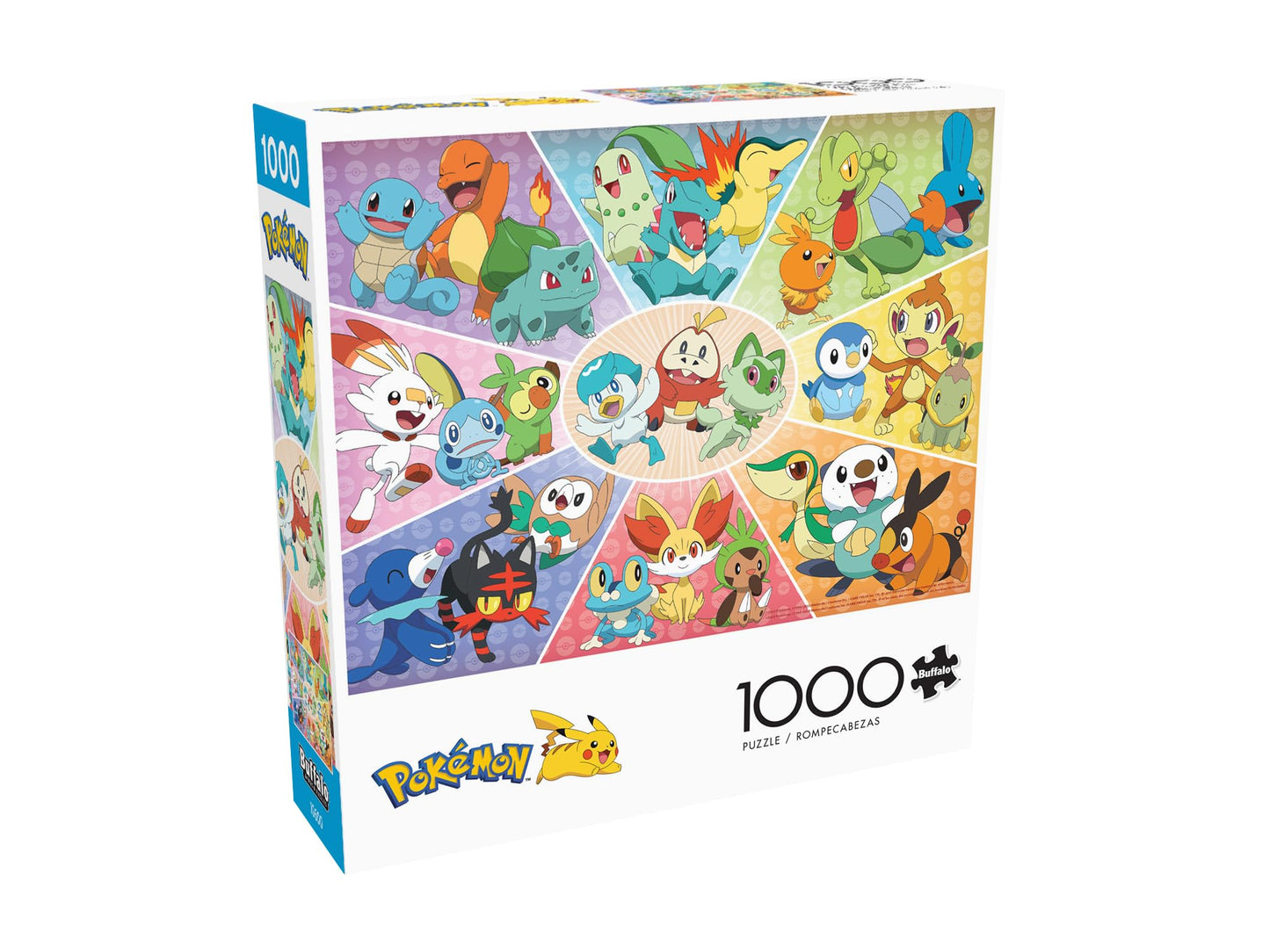 Buffalo Games Pokemon 1000 Piece Jigsaw Puzzle - Large Multicolor Cardboard - 26.75 x 19.75 - Perfect for Game Nights