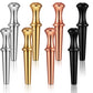 Mudder 8 Pieces Metal Cribbage Pegs Fit 1/8 Holes With A Tapered Design For Cribbage Pegs With 4 Colors