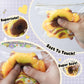 Taba Squishy Toys  Cat Paw Cute Kawaii Squeeze Toys  Sticky Squishy Fidget Toys Silicone Squeeze Toy for Stress Relief Cute Soft Toys Best Gift for Anniversary (bee)