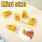 5Pcs Miniature Wet Floor Warning Signs, Yellow Dollhouse Wet Floor Warning Signs Dollhouse Realistic Caution Sign For Role Play