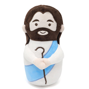Yelakey Jesus Plush Stuffed Doll Finding My Friend Jesus Doll 8'' Easter Mary Plushies Easter Party Easter Favors Gift For Kids