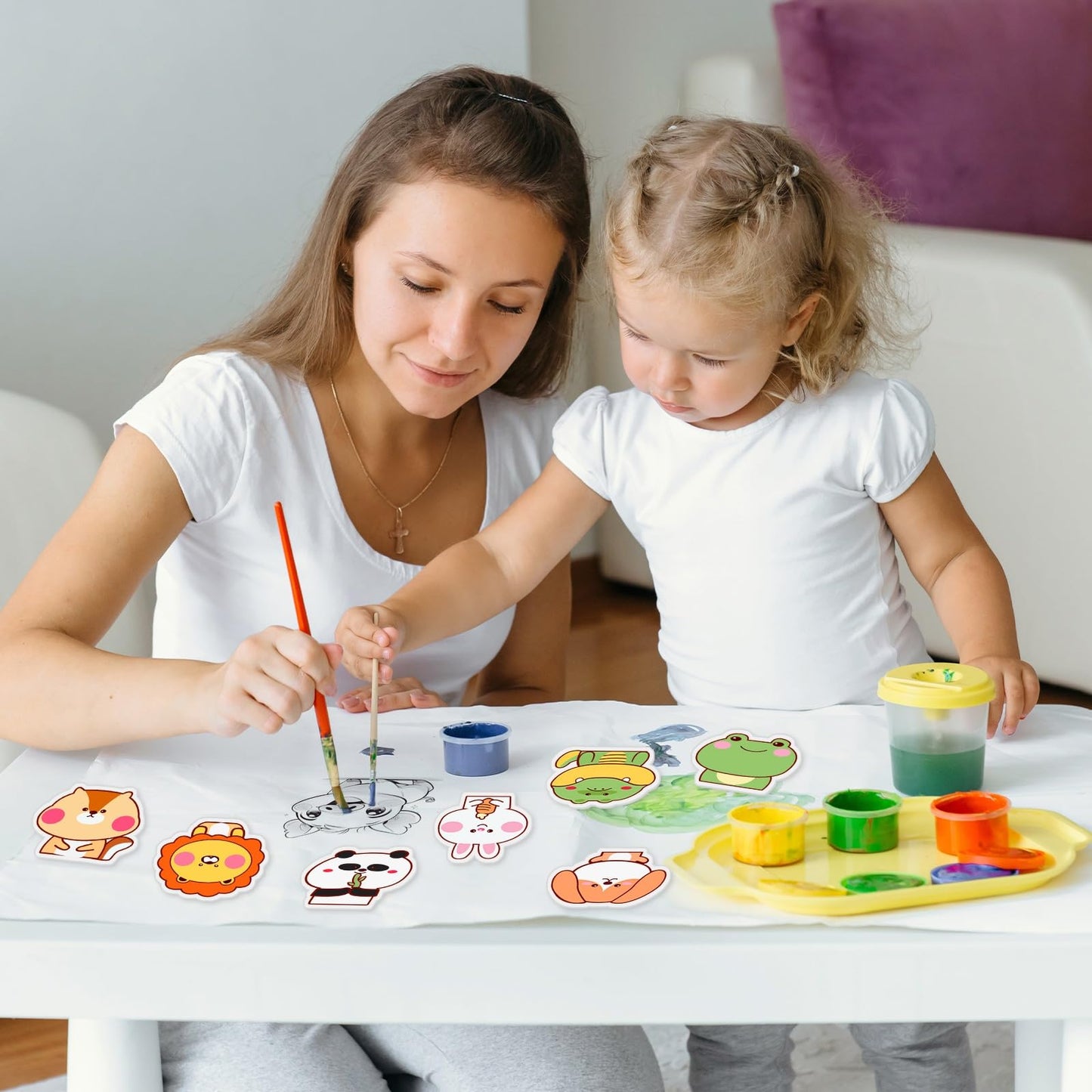 HONSIO Shrink Dink Sheets 11.4 x 7.9 Inch Large Plastic Shrinky Paper for Kids DIY Crafts Keychain, 12 Pieces