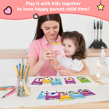 Bilingual Talking Flash Cards,Spanish Toddler Toys For 2-6 Year Old Girls,Montessori Sensory Toys, Educational Learning Resources Toys, Speech Therapy Toys, Autism Sensory Toys For Autistic Children