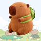 Generic 10'''' Capybara Plush Cute Stuffed Animal Plushies Super Soft Plush Toy Gift For Kids, Large, Brown