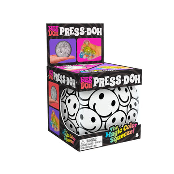 Schylling Needoh Press-Doh - Sensory Squeeze Toy - Satisfying Dough Filling - 2.5'' Wide - Color May Vary (Pack Of 1)
