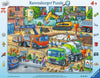 Ravensburger 05142 Children's Puzzle - Busy Construction Site, 24 Pieces, Cardboard, Teal/Turquoise Green