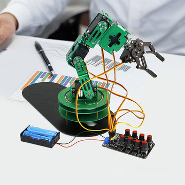 Yahboom RC Servo Tester 8 Channels Servo Motors Controller Centering Tool with Over-Current Protection, 2 Control Modes Support