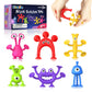 Richtim Baby Bath Toys Suction Toy: Sensory Suction Bath Toys For Toddlers, No Hole Bath Toys Suction Cup Toys, Kids Fidget Toys Window Toys For Travel Toys Gifts, Easter Basket Stuffers Egg Fillers