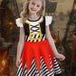 Eledobby Pirate Costume For Girls Buccaneer Dress Kids Halloween Outfits Birthday Party Cosplay Dress 3-4T