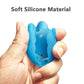 Jchpine Silicone Cover Case For Tamagotchi Connection Virtual Reality Pet, Screen Protector For Tamagotchi Connection Electronic Pet Accessories (Silicone Case And Screen Film) (Blue)