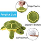 Amlhna Cute Sea Turtle Plush Toys 9.8 Inch Soft Turtle Stuffed Animals, Turtle Plushies Toy Birthday Gifts For Kids Boys Girls