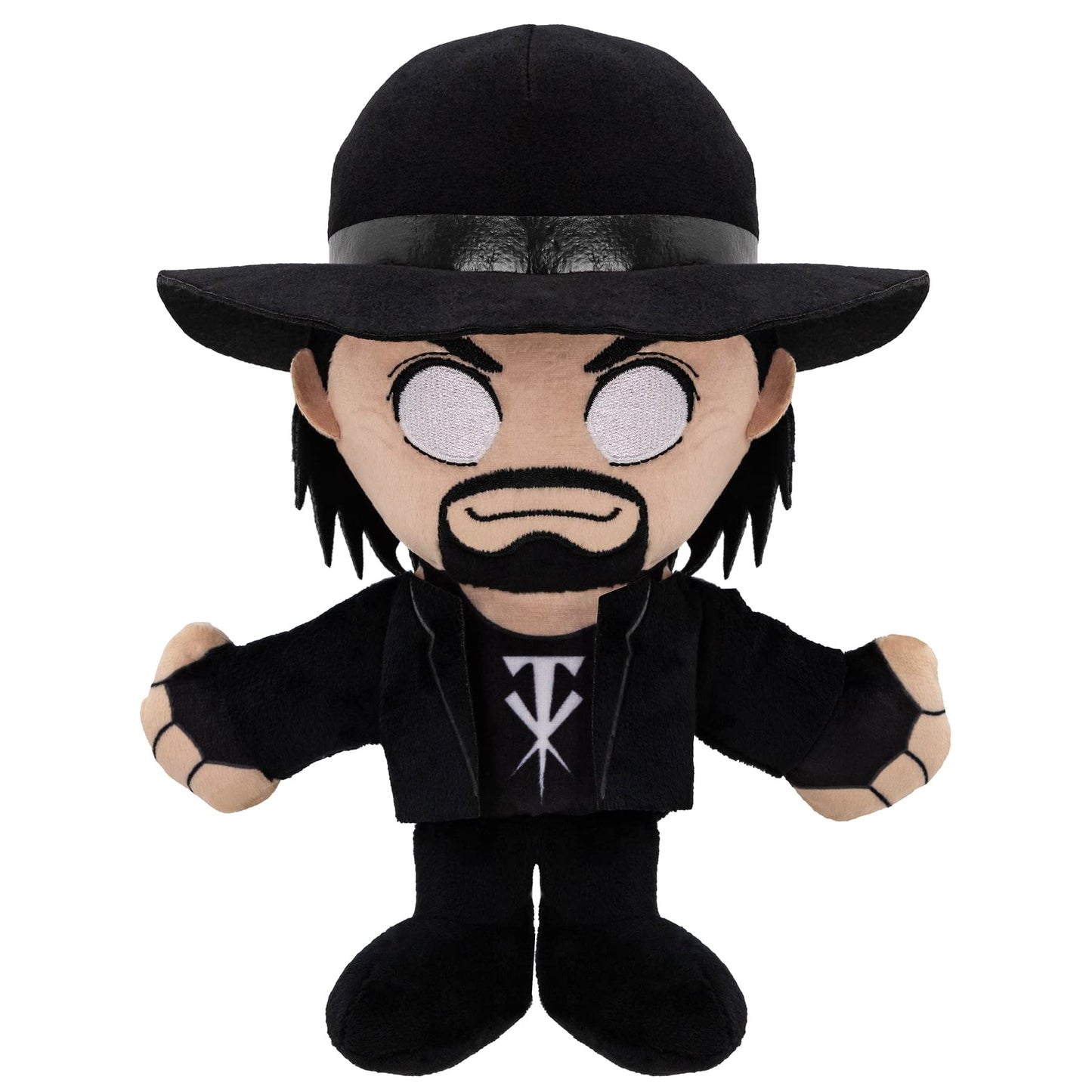 Bleacher Creatures WWE The Undertaker 8" Plush Toy - Soft Chibi Design, Crystal Velboa Material, Collectible Wrestling Figure