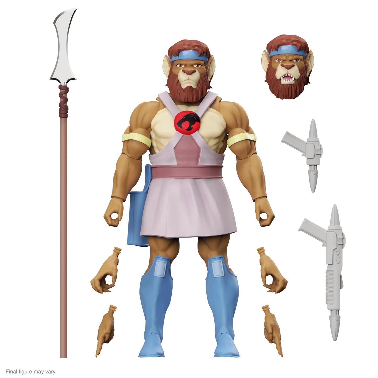 Super7 Ultimates! Thundercats Royal Thunderian Guard - 7'' Thundercats Action Figure With Accessories Classic Cartoon Collectibl