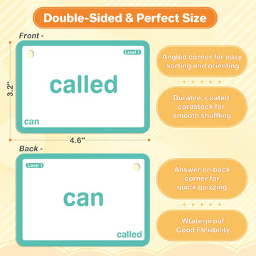 1012 Sight Words/Phonics Flash Cards, Dolch & Fry High Frequency Site Words, Learn To Read Cvc Blends,Short/Long Vowel Sounds, Flash Cards Games For Prek Kindergarten 1 2 3 4 5 6 Grade,Kids 4-13 Years