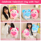 Finebee Axolotl Stuffed Animal, Loving Axolotl Plush Toys With Holding Heart I Love You For Valentine'S Day, Sweet Romantic Anni