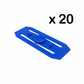 3D Printed Racetrack Connectors Set Of 20 Compatible With Hotwheels Track Sets