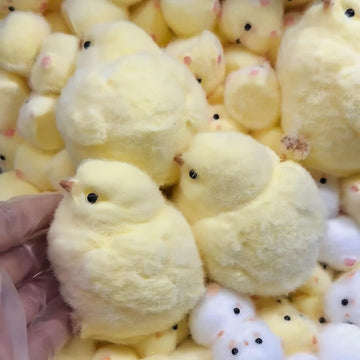 1Pcs New Handmade Chick Squishy Toys Ultra Soft Squishy Fidget Toys Silicone Squeeze Toys For Stress Relief ( Chicken ) (Chick,