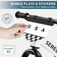 SEREED Toddler Balance Bike for 2-5 Years, No Pedal, Tool-Free Adjustment, Customizable with Stickers, White