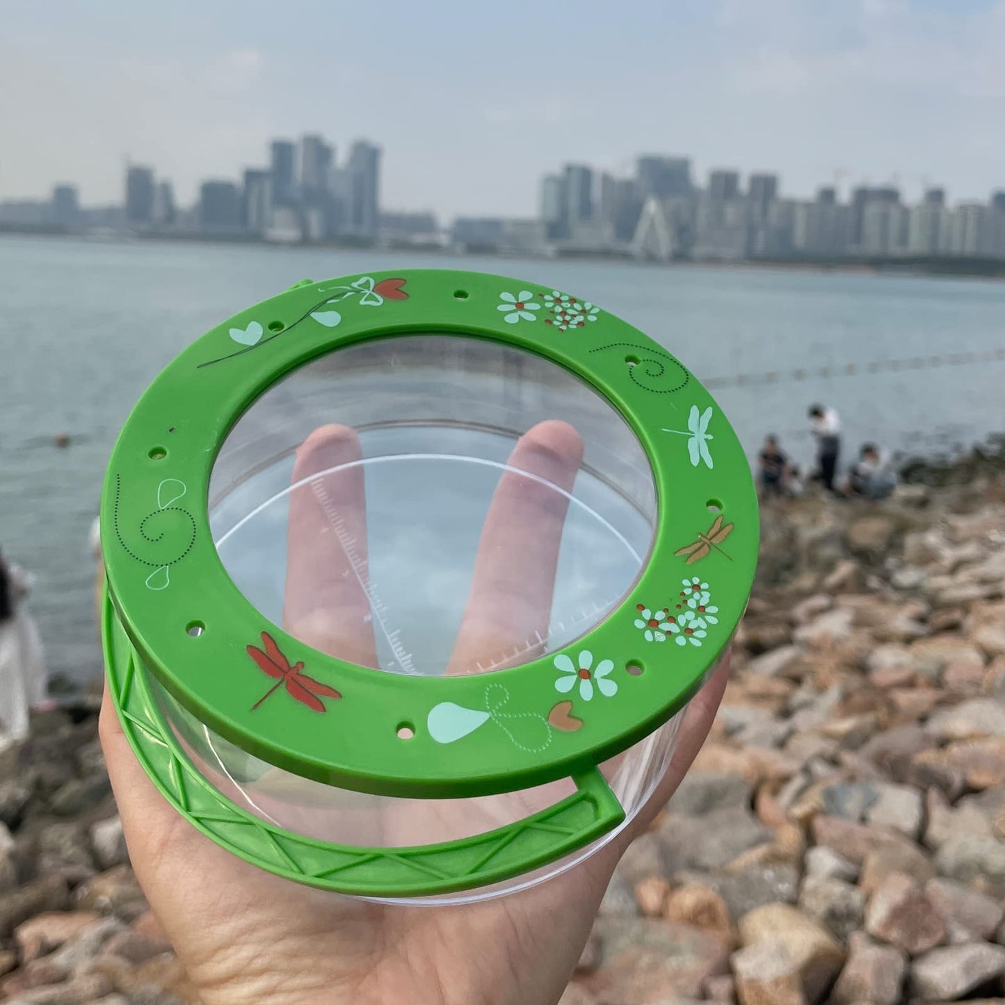Cheerwe Explorers Bug Jar, 3   Magnifier, Insect Observation Kit Built-In 15Cm Ruler, Explorer Bug Catcher Kit For Kids Bug Cage