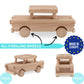 Vesplo - Wooden Car Trabant - Diy Wooden Cars - Toy Car For Kids & Adults - Handmade Wooden Toys - Preschool Learning Activities
