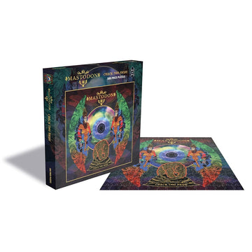 RockSaws Mastodon Crack The Skye 500 Piece Jigsaw Puzzle - 16x16 Paperboard