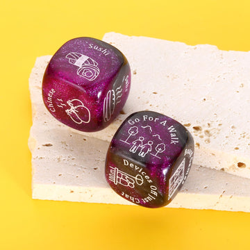 Date Night Dice, For Him Her Wedding Birthday Valentines Gift For Him Her Funny Gift For Women Men Couple Gifts, Romantic Dice F