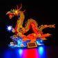 Hilighting Upgraded Led Light Kit for Lego Auspicious Dragon Building Set  Compatible with Lego 80112 Model  Gift Idea for mature-themeds mature-themed Builders and Fans (Model Not Included)