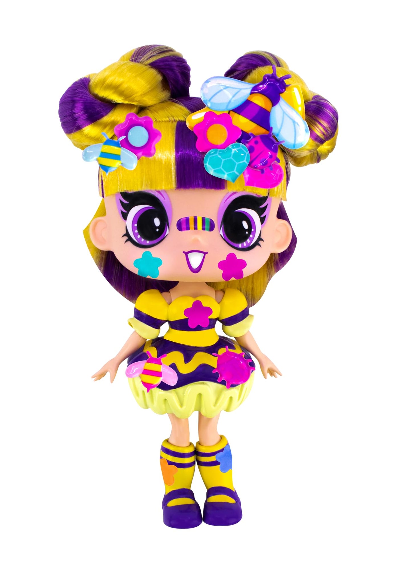 Decora Girlz 5'' Collectible Dolls, 8 Surprises To Unbox, Fun Fashions & Stickers, 9 To Collect