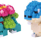 nanoblock - 2 Sets Bundle - Venusaur and Blastoise - Adjustable Pokemon Characters