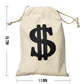 Eylola 2Pack Money Bags Money Bag Costume Money Bag Props Money Bags Decor For Party11.8 X 15.7 Inches Money Bag Dollar Sign Car