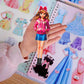 Magnetic Dress Up Dolls,Magnetic Doll Dress Up Kits Magnetic Paper Dolls Pretend Play Set For Girls Ages 4 Years Up Kids Travel