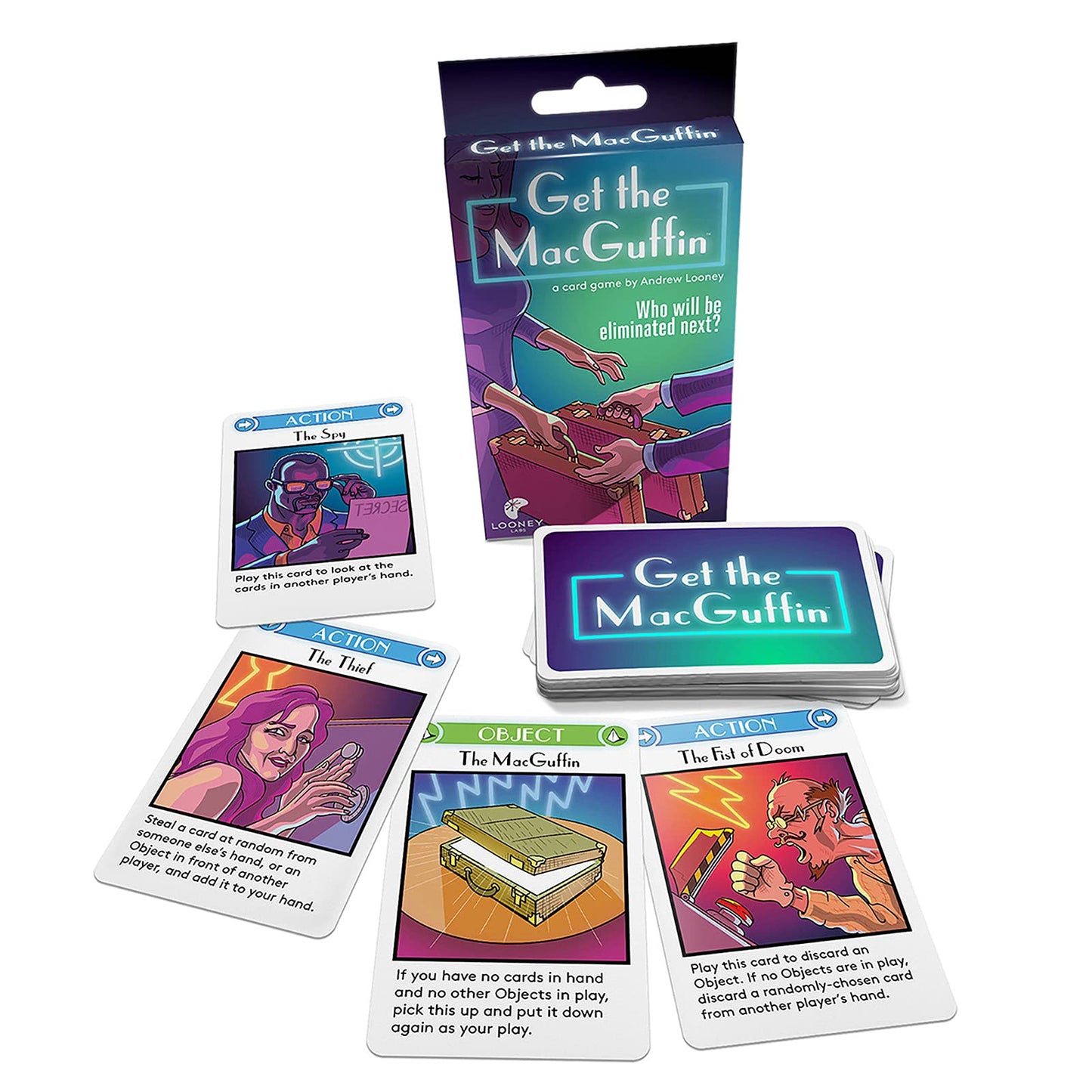 Looney Labs Get The MacGuffin - Pop Culture Twist for All Ages