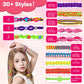 Suu66 Friendship Bracelet Making Kit for Kids Girls 6-12 Years Old - DIY Craft Kit for Bracelets, Headbands, Keychains, Creative