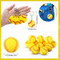 MiniInflat 96 Pcs Softball Party Favors for Kids Include 24 Softball Drawstring Bags, 24 Softball Keychain, 24 Silicone Softball