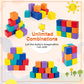 Costzon Soft Blocks, Toddler Foam Block Playset for Safe Active Play and Building, Indoor Climbers Stacking Play Set Learning To