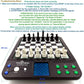 TOP 1 CHESS Electronic Chess Set - Teaching System for Kids & Adults, Black, 20.2x25.5x1.7 cm, Plastic/Glass, Model: Top 1