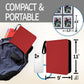 Toploaders Binder Portable 4 Pockets Trading Card Holder Albums for Sports  Trading  and Gaming Cards Red