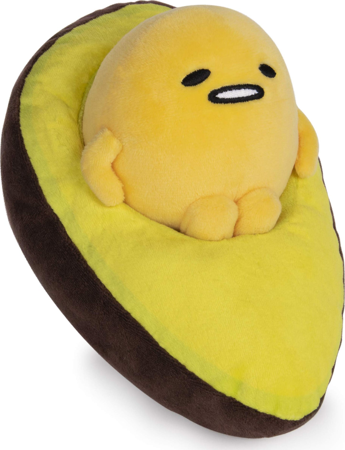 GUND Gudetama The Lazy Egg Avocado Plush Stuffed Animal, 9" Multicolor, Model 6056131, Soft Plush Material